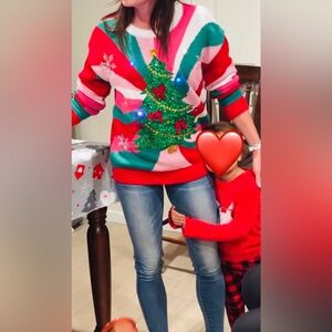 Blizzard Bay light up Christmas sweater